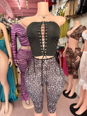 Tie Me Up Corset Top 🖤