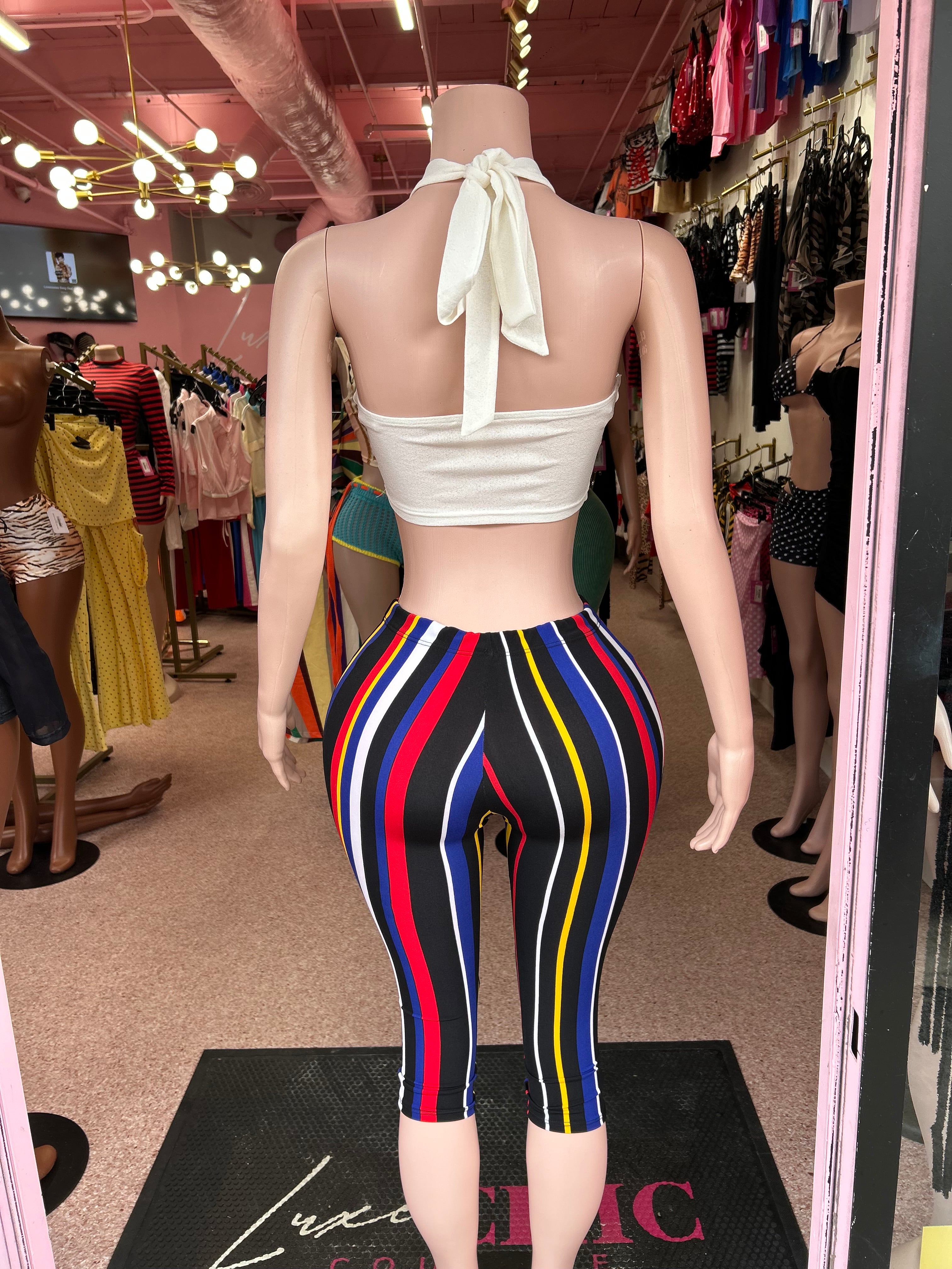 Twisted Attraction Keyhole Halter Top
