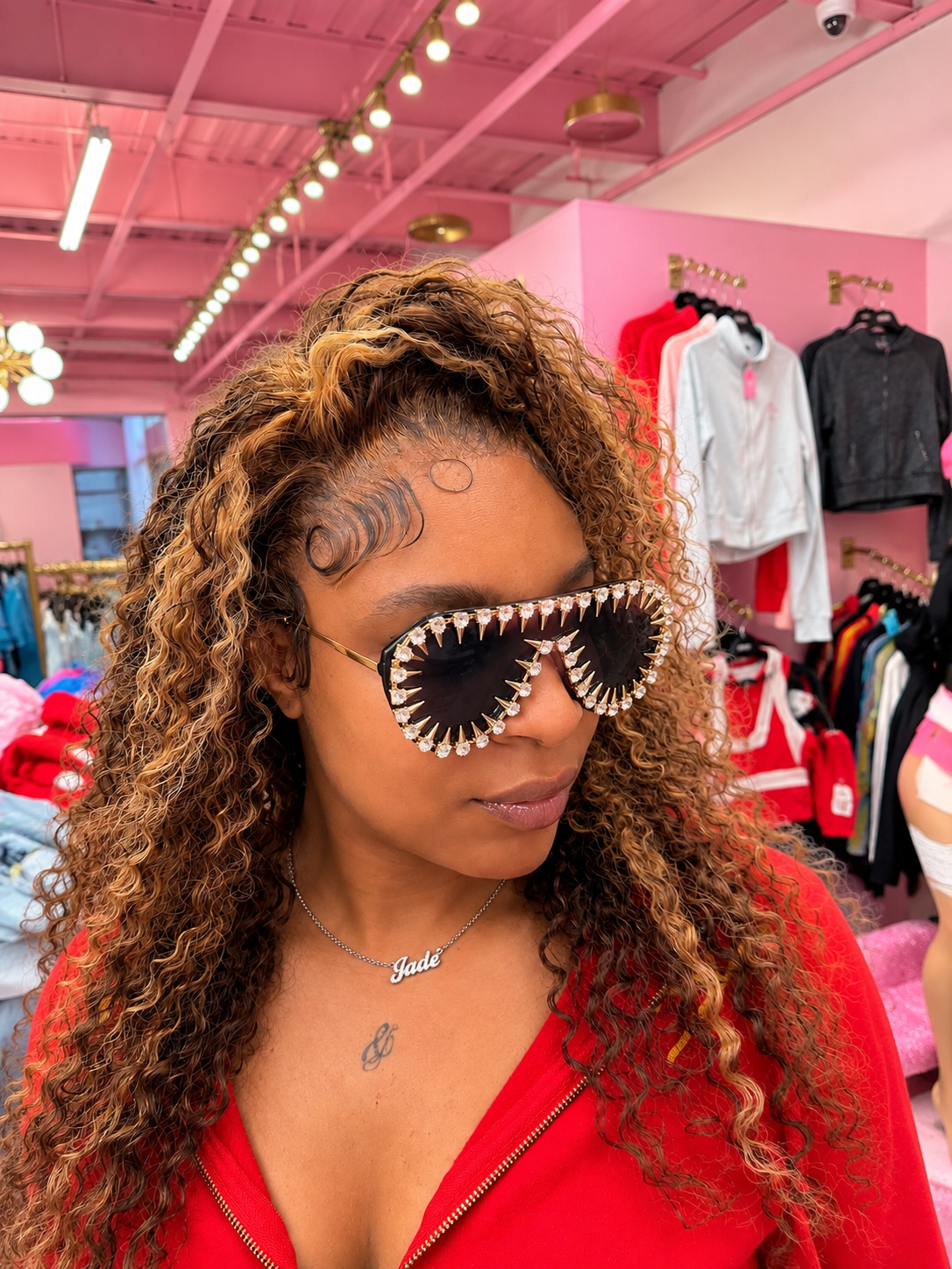 Spike My Interest Shades – Black