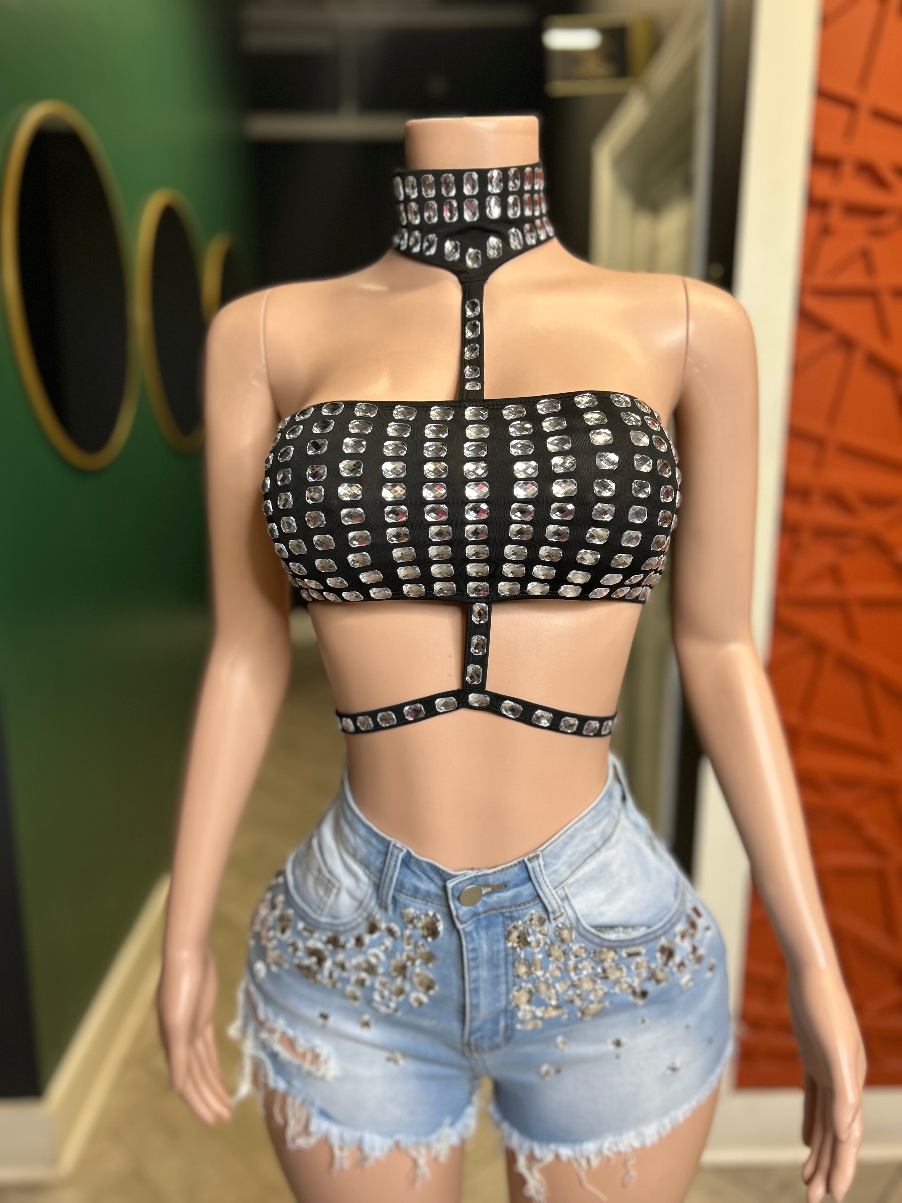 Diamond Stud Top