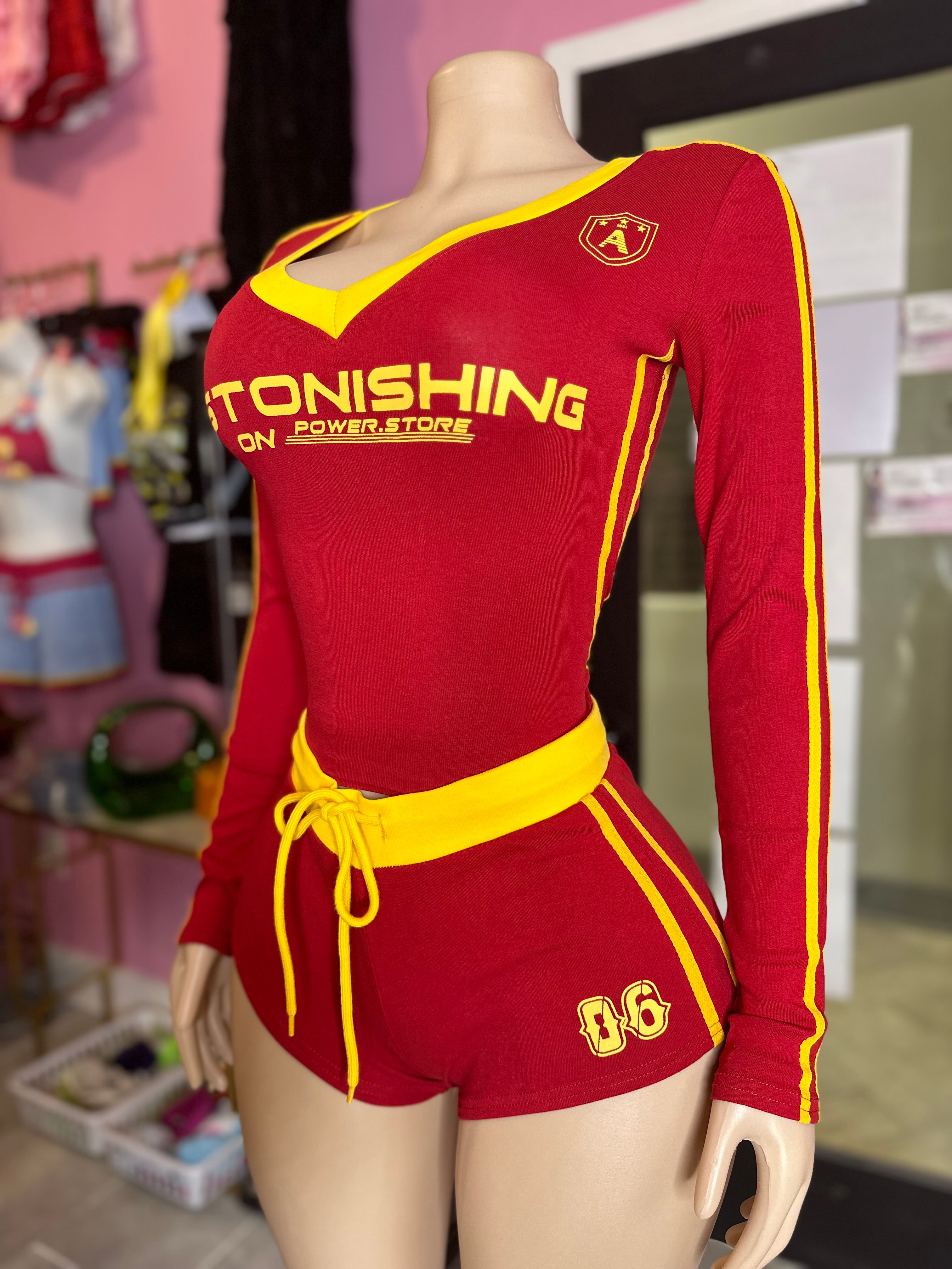 Astonishing Long Sleeve Short Set- Various Colors