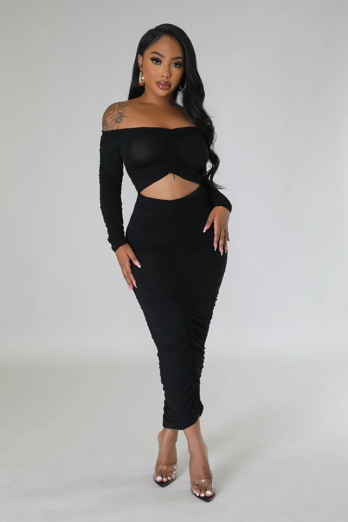 The Perfect One Dress- Black