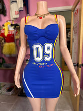 Jersey 09 Dress- Blue