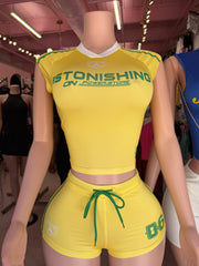 Astonishing Short Set – Yellow