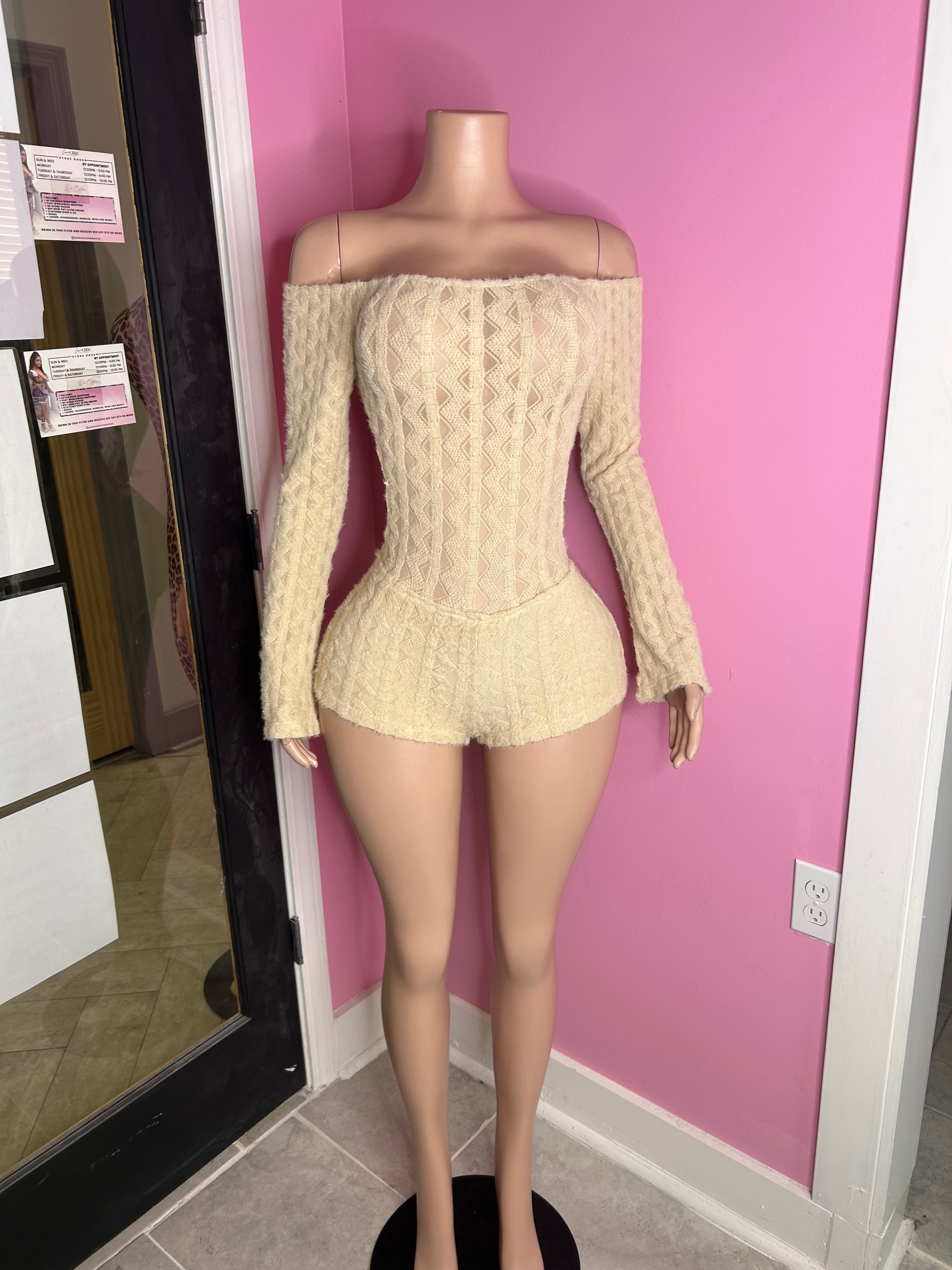 Fuzzy Feelings Romper- Various Colors