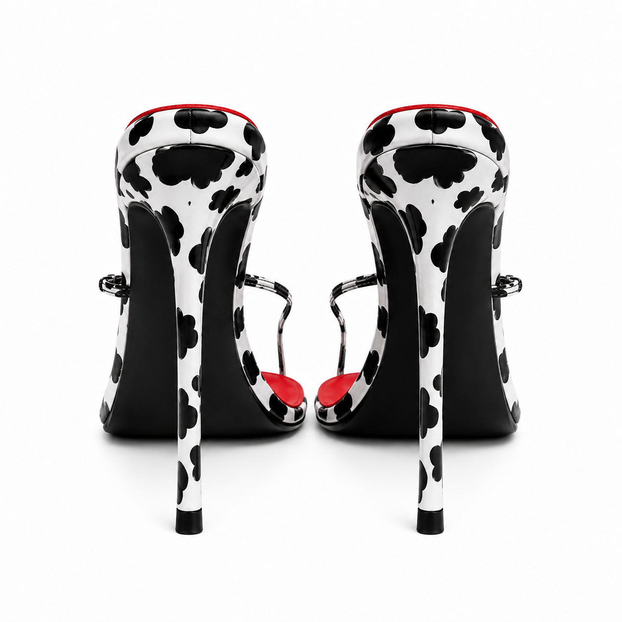 Moo La La Heel- Cow Print