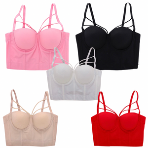 *Pre-Order* Bodice Push Up Cami Corset Top- Various Colors