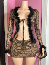 Fur-tastic Leopard Skirt Set