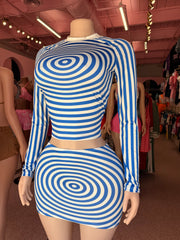 Hypnotic Babe Skirt Set
