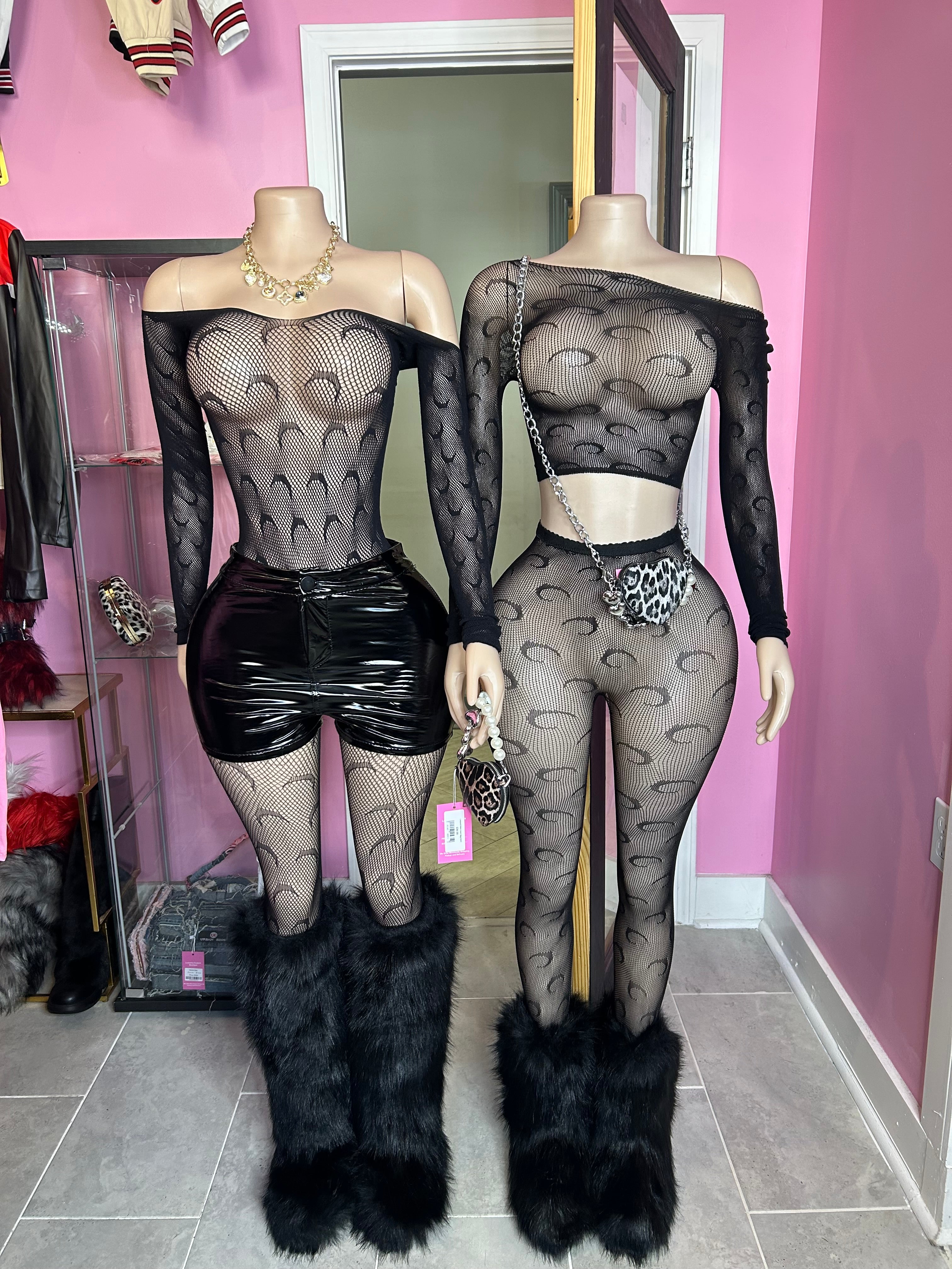 Moon Legging Set- Black