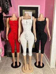 Refined Relaxation Capri Set- Various Colors