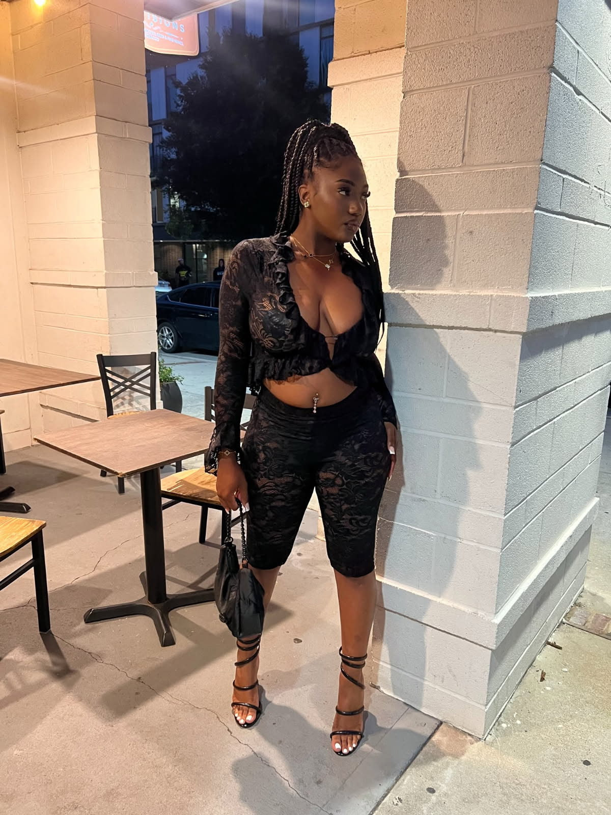 Laced Intentions Long Sleeve Capri Set- Various Colors