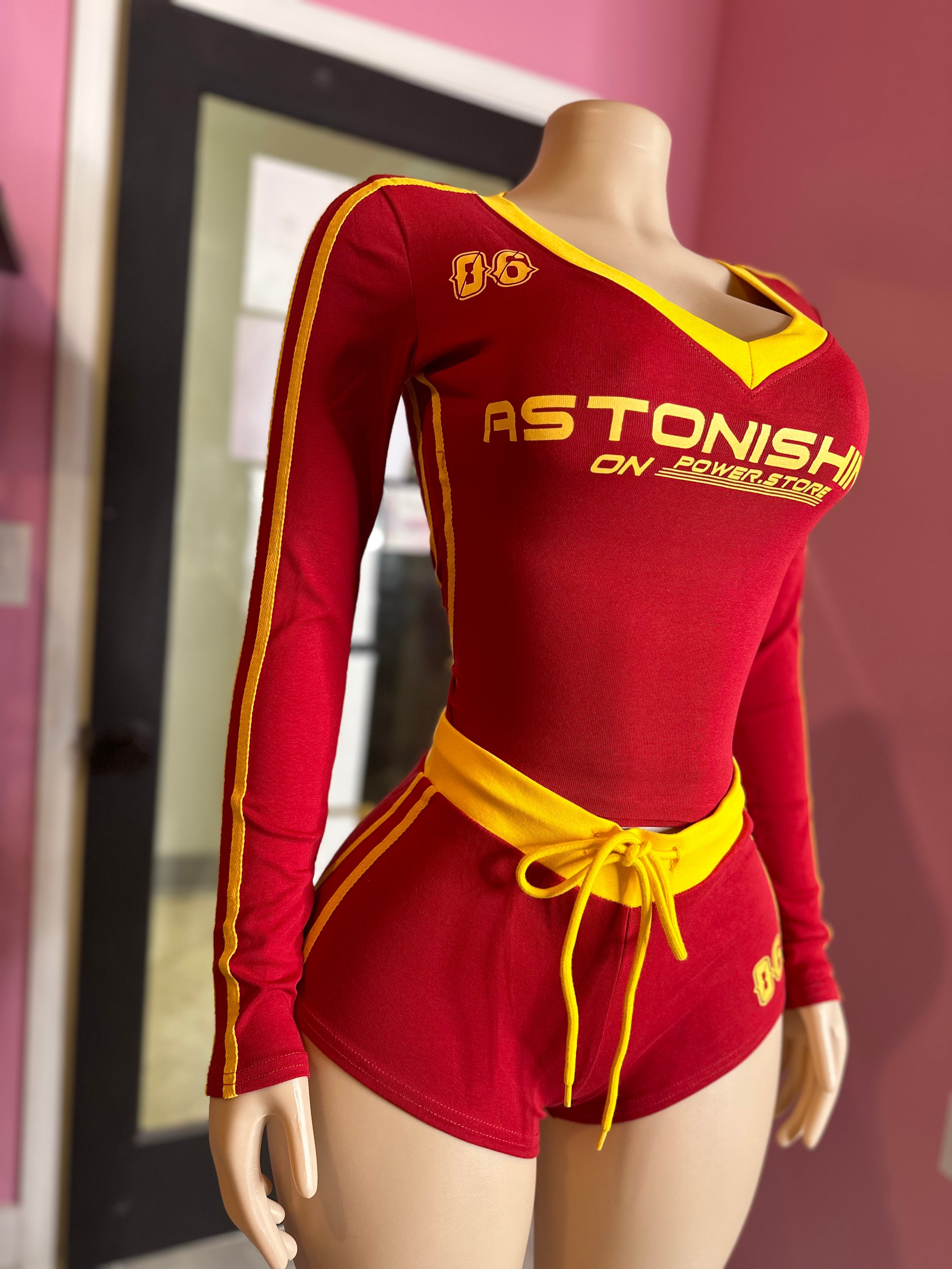Astonishing Long Sleeve Short Set- Various Colors