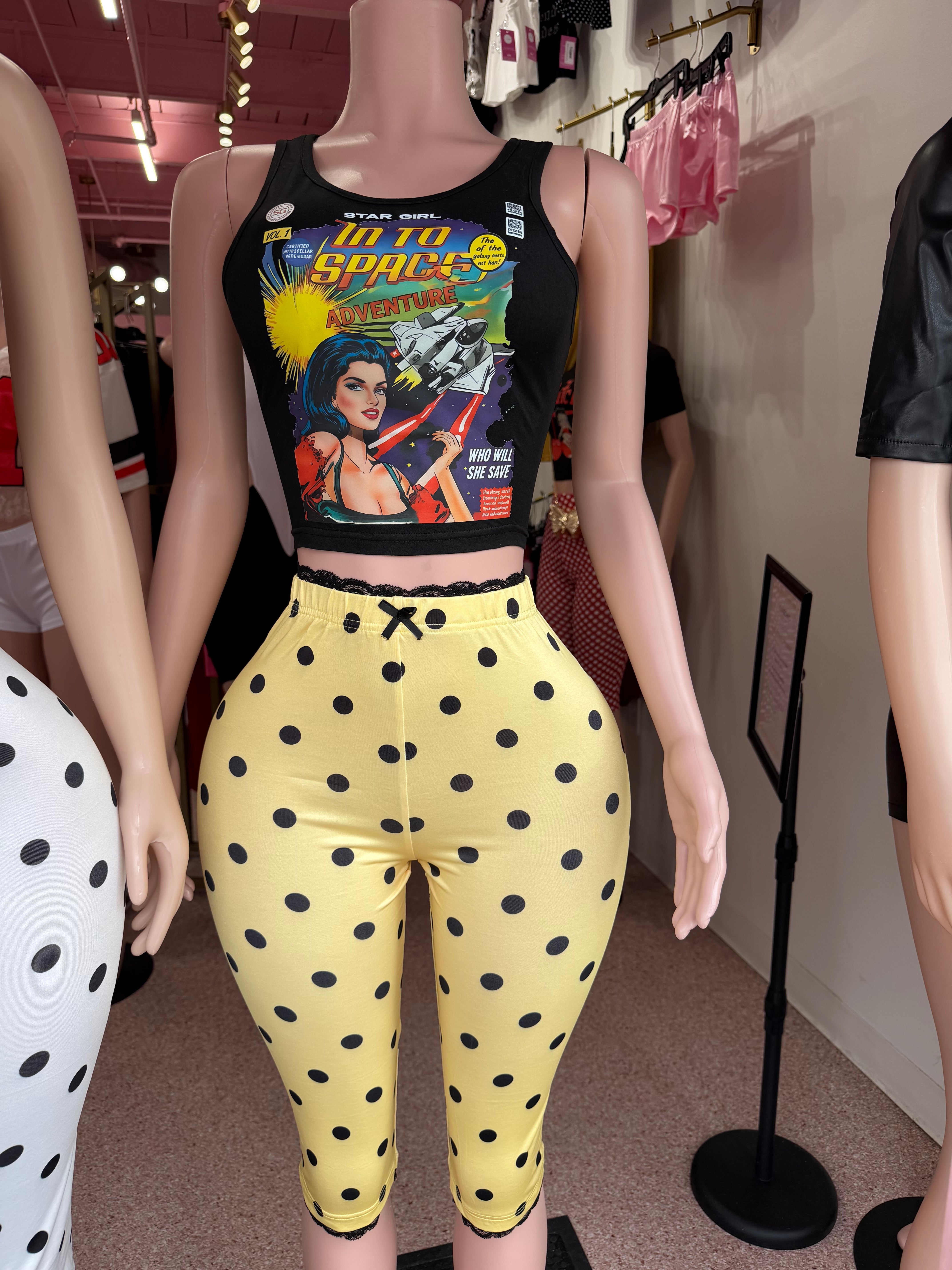 Sweet Like Honey Polka Capri