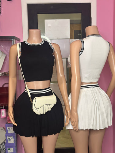 Tennis Court Ready Skirt Set- Various Colors