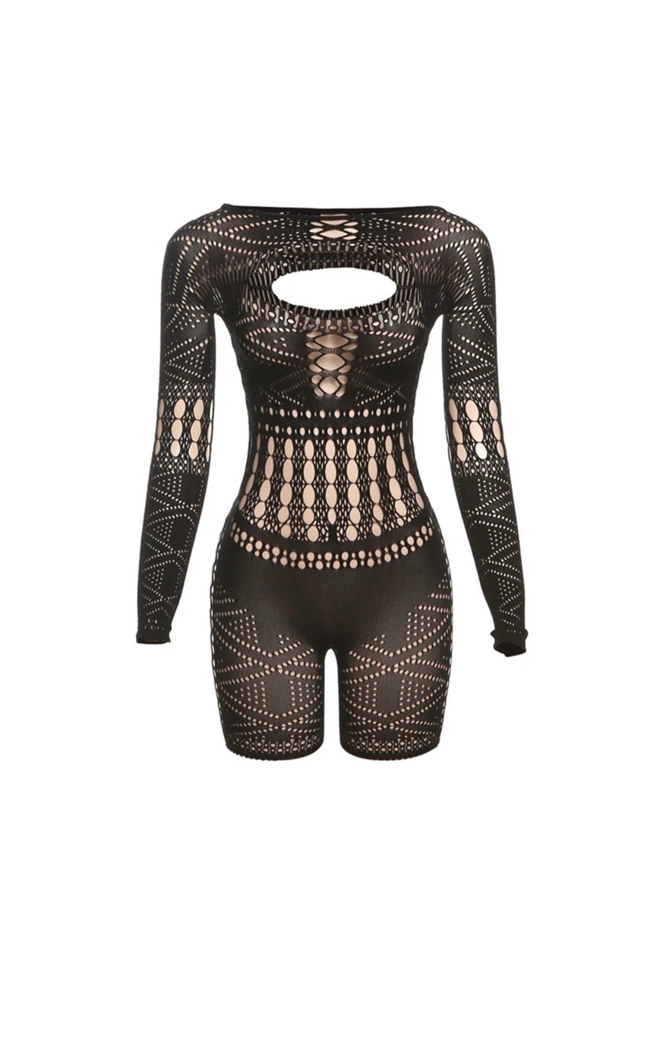 Jai Poster Girl Romper- Black