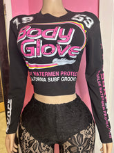 Body Glove Graphic Top- Black