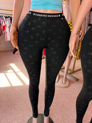 (Pre-Order) Chrome H Legging Only- Black