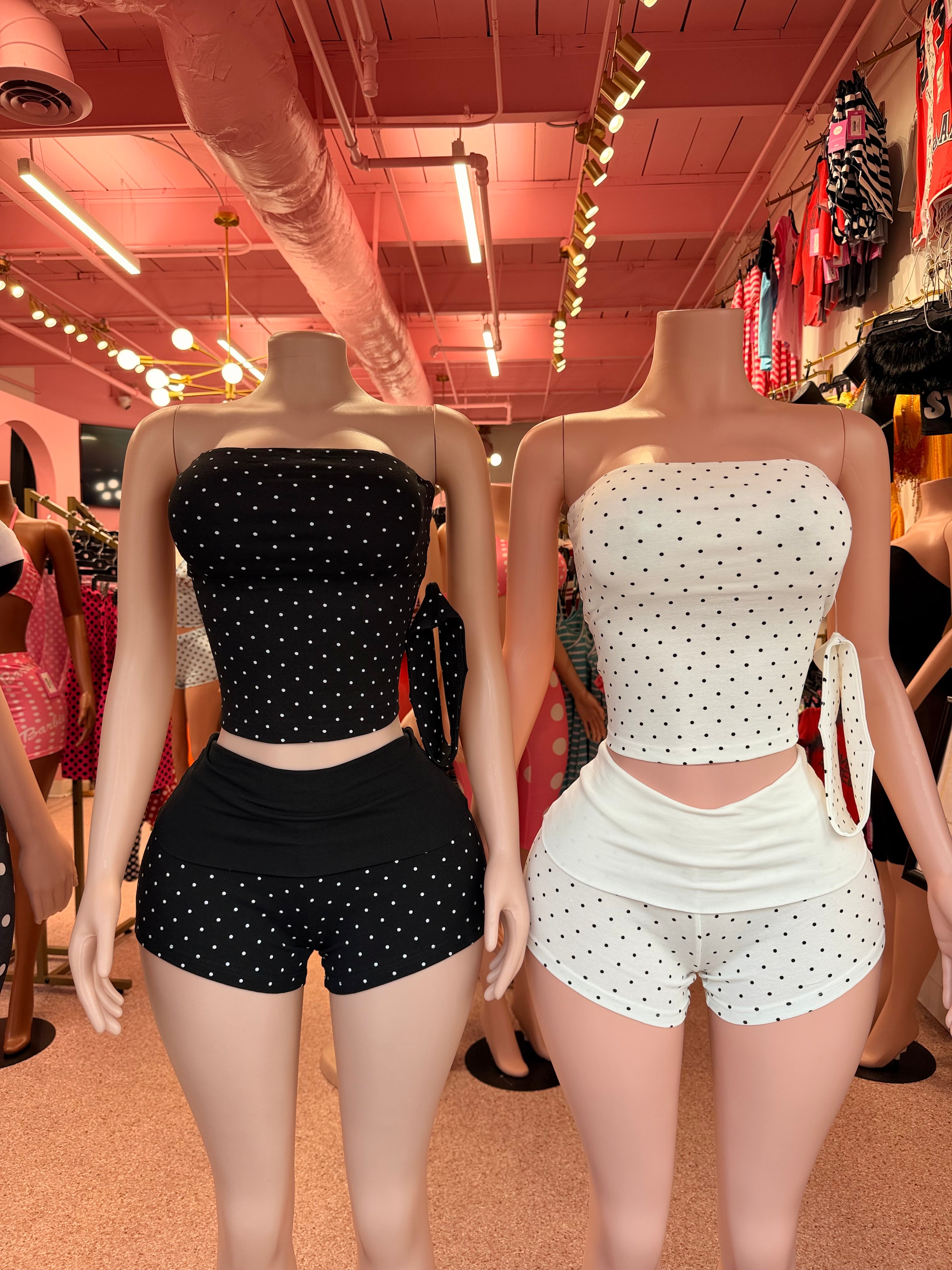 Sweet Like Sunday Short Set W/Headband