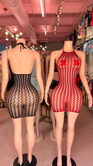 Can’t Resist Mesh Mini Dress