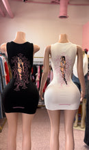 Deadly Doll Chrome Tank Mini Dress