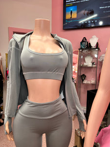 Come And Go 3 Piece Legging Set- Various Colors