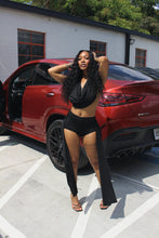Taking It Low Short Set- Black