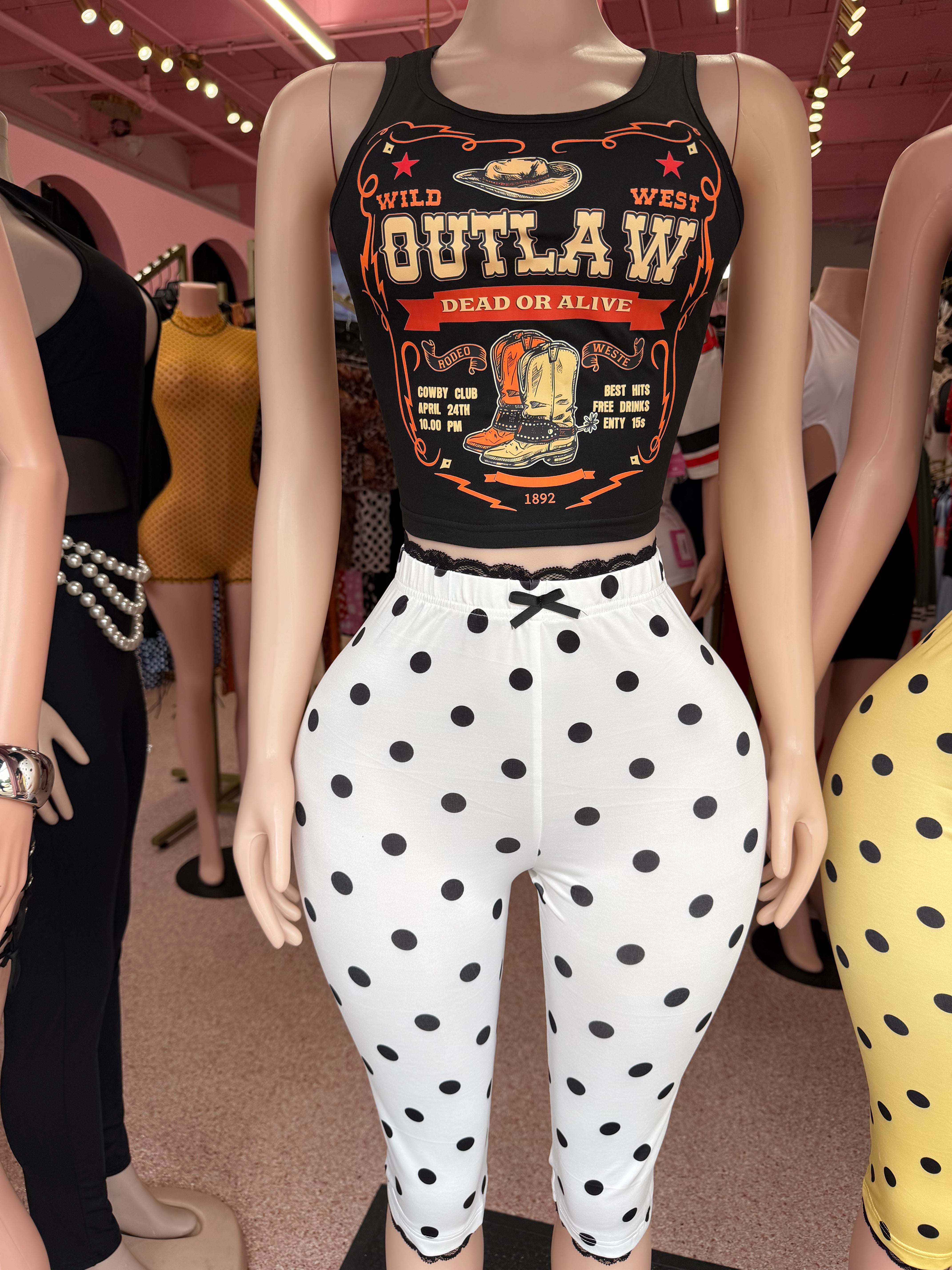 Sweet Like Honey Polka Capri