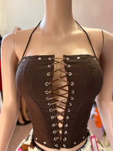 Bound To Impress Bustier Corset Top- Brown