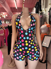Bubblegum Halter Romper