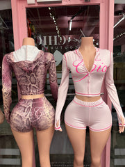 Gam Gia Jacket & Short Set