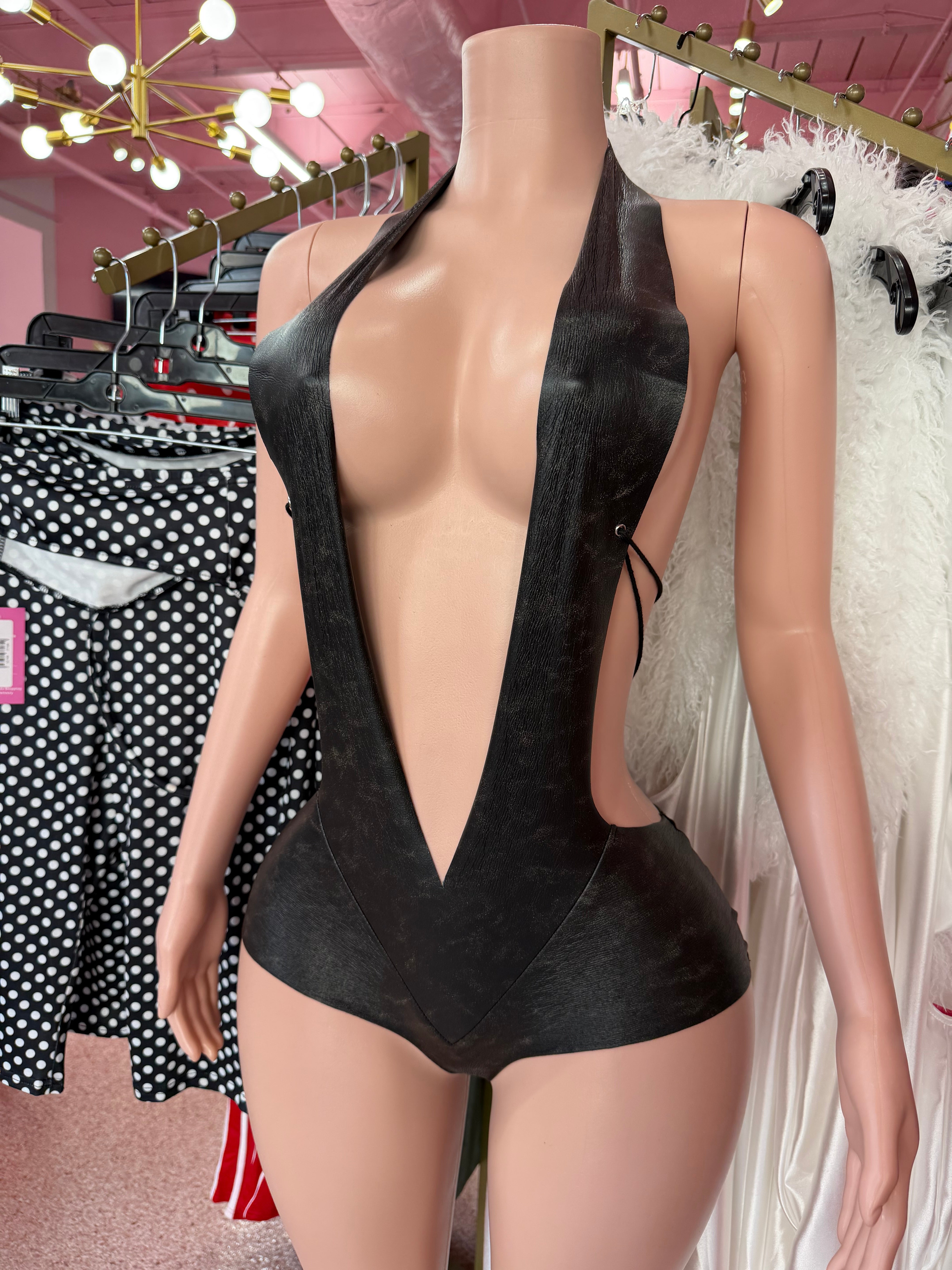 (Pre-Order) Act Bad Romper-Black