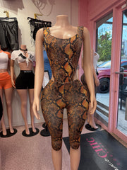 Toxic Attraction Bodysuit & Capri Set