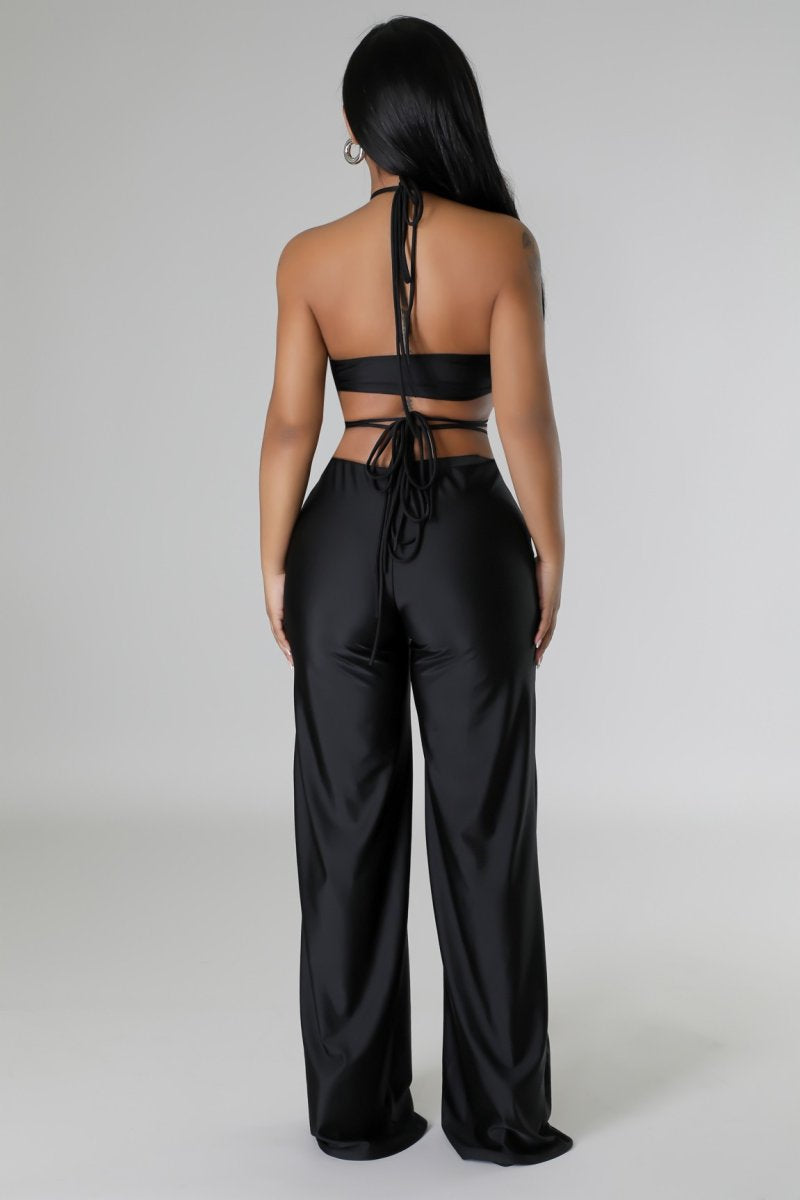 Tulum Pant Set- Black