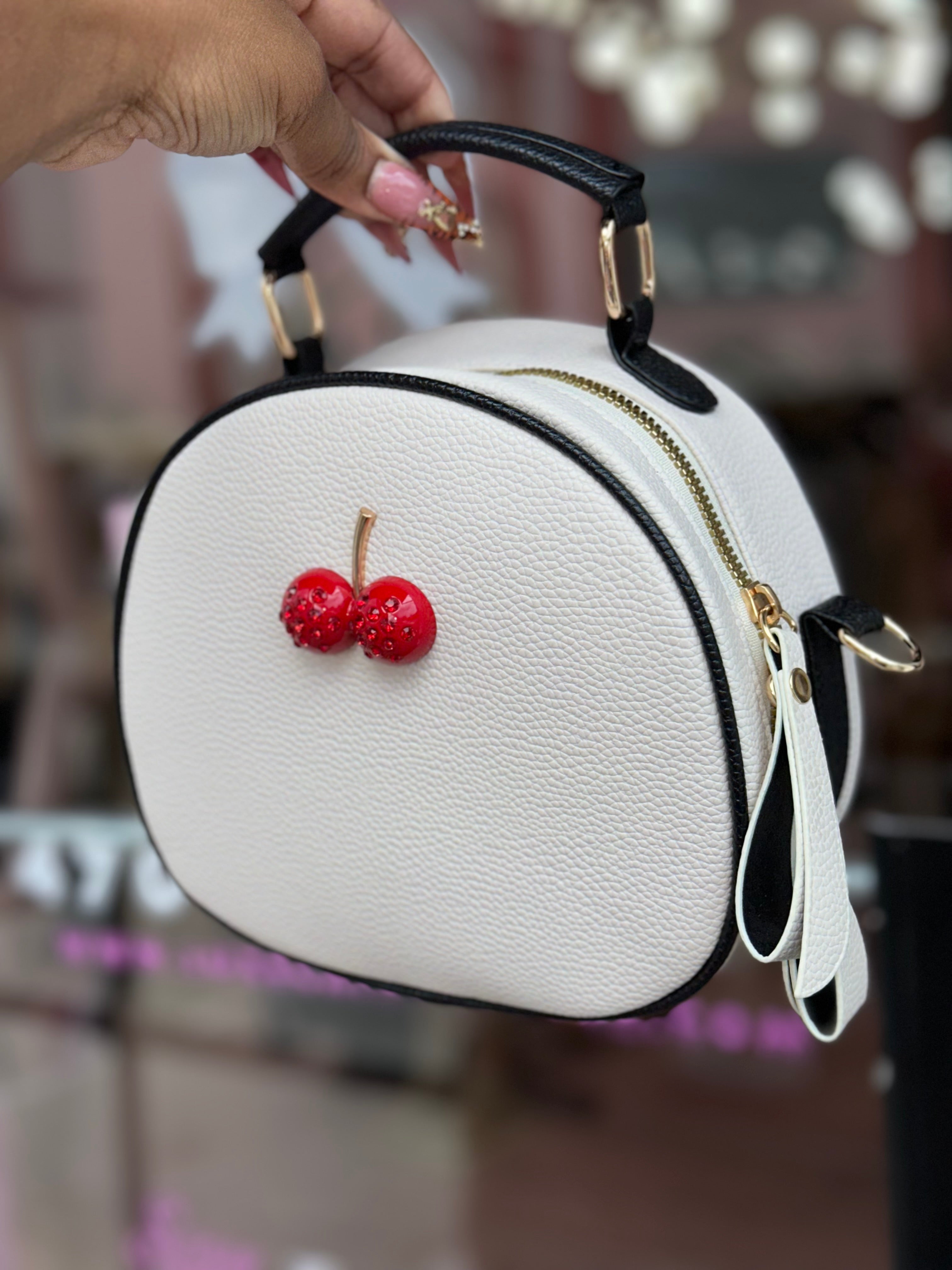 Cherry Bag- Black
