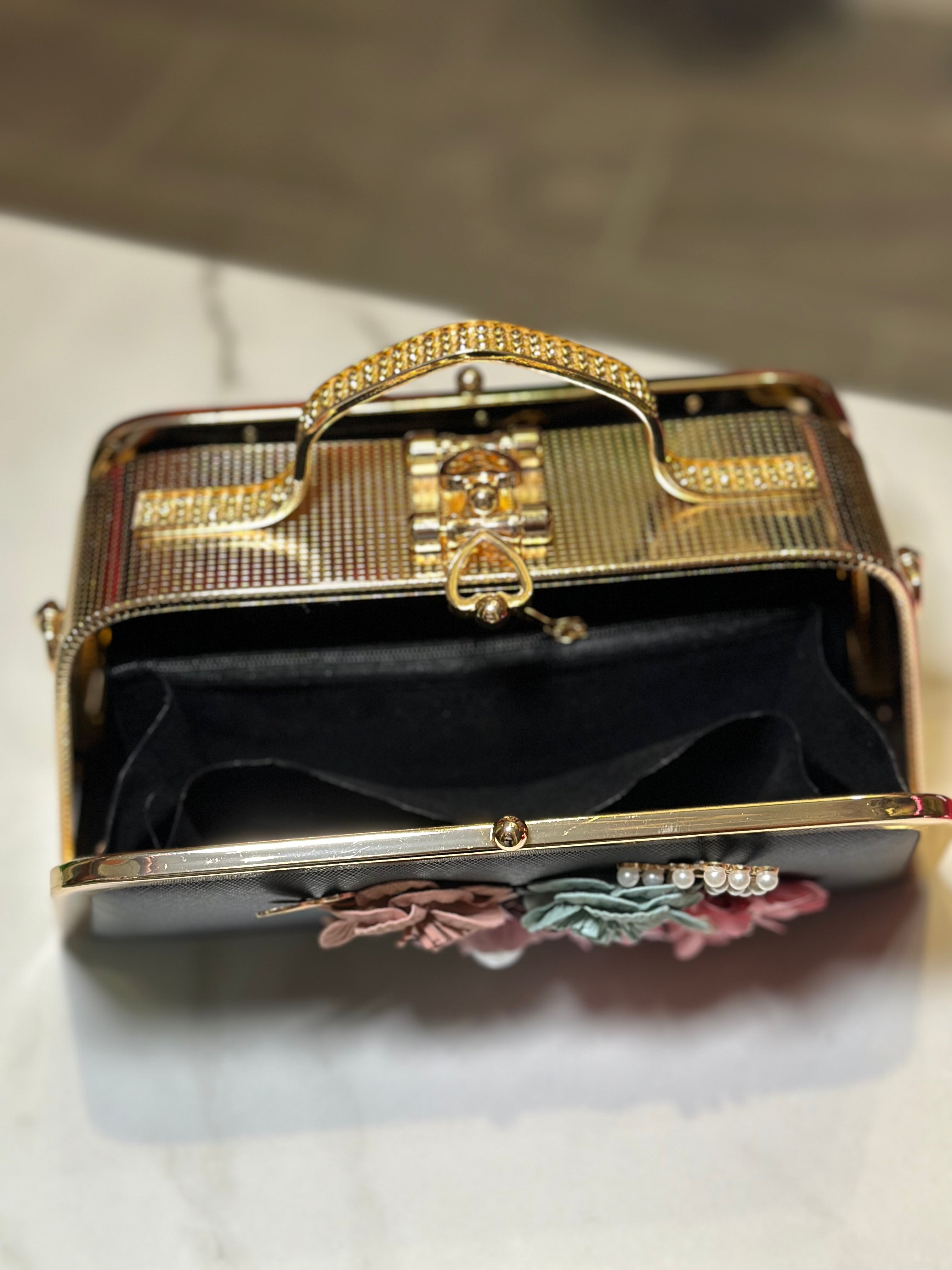 Flower Bag- Black