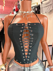 Bound To Impress Bustier Corset Top