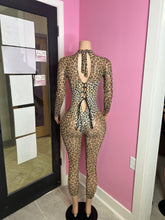 Spotted Seduction Animal Print Jumpsuit