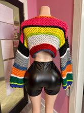 Playful Palette Knitted Sweater- Multi