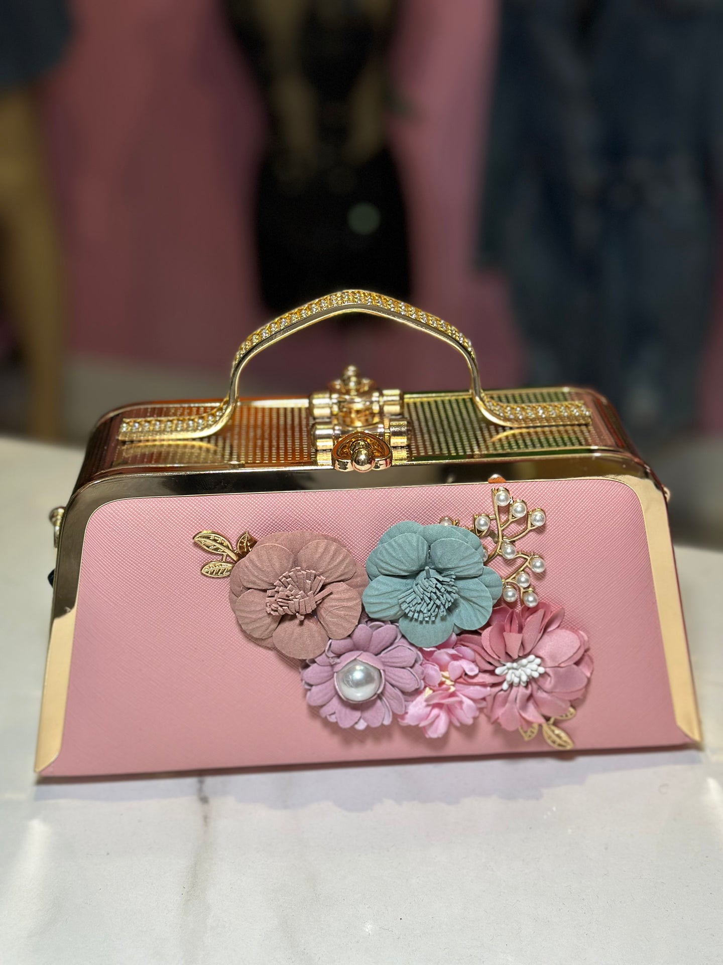 Flower Bag- Blush