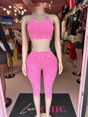 Everyday Pressure Capri Set