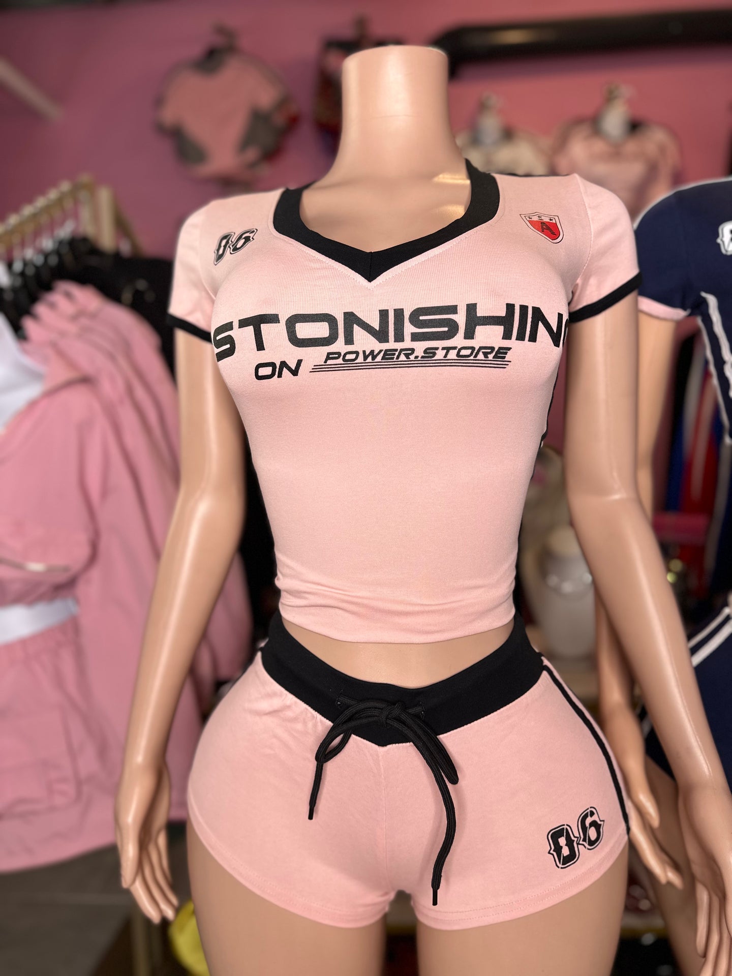 Astonishing Short Sleeve Short Set- Various Colors