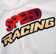 Speed Racing Graphic Top- White