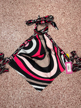 Puch Silk Scarf Halter Top- Pink
