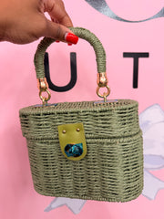 Vacation Money Woven Handbag