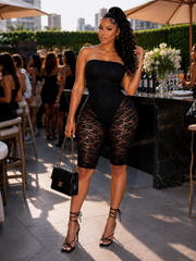 Forbidden Love Lace Romper