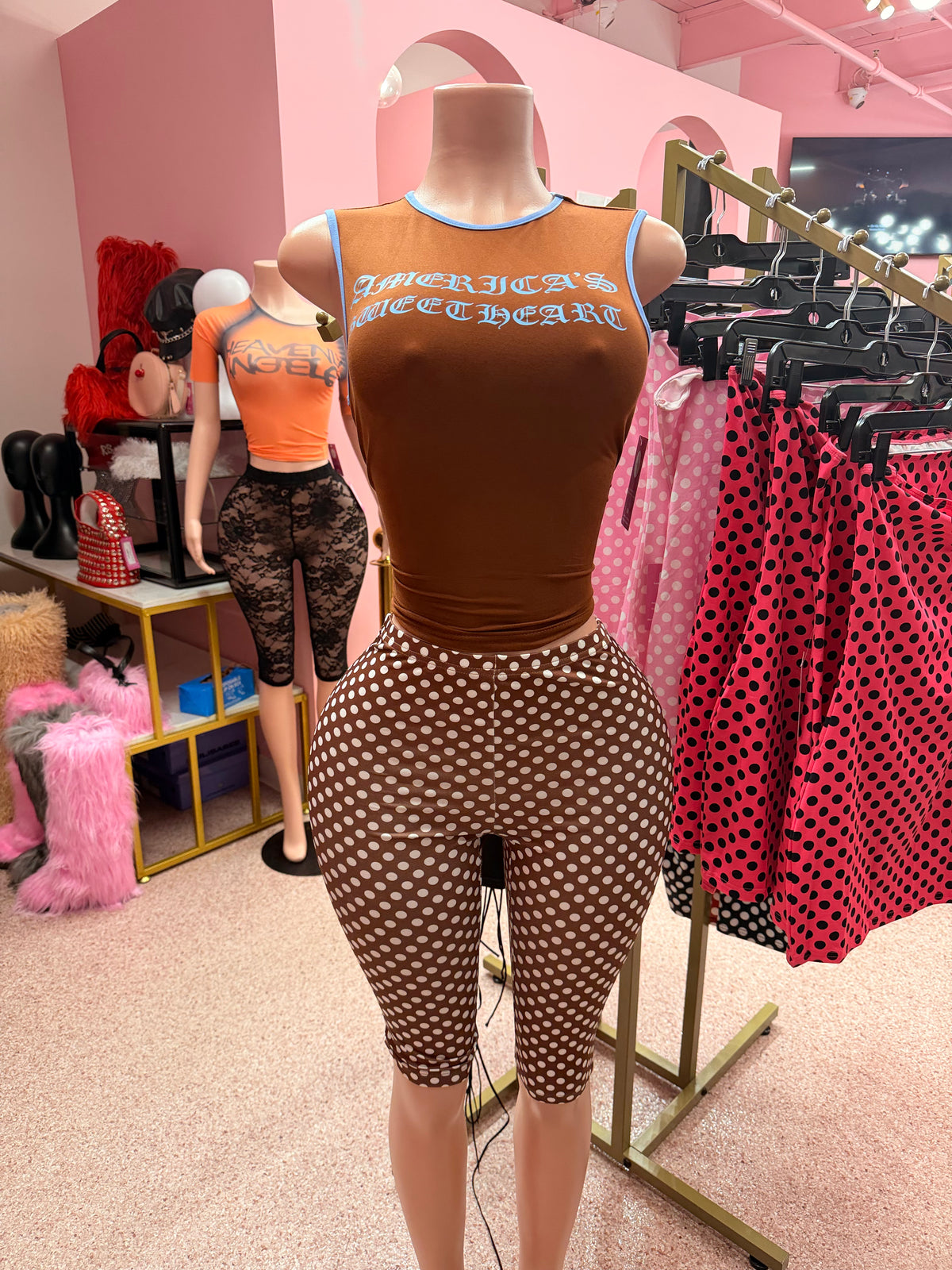 Polka Pressure Capri – Brown