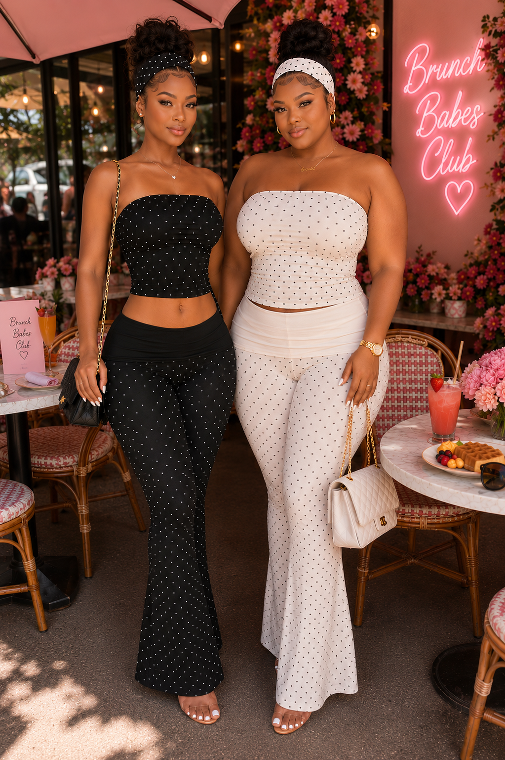 Brunch Babe Pant Set W/Headband