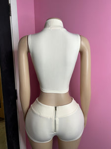 Can’t Forget You Short Set- Ivory