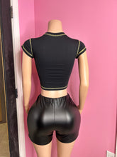 Good Girl Vibes High-Waisted Shorts- Black